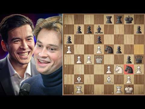 It's about the King, Not The Queen! || Nodirbek vs Vincent || Super Rapid & Blitz Croatia 2026
