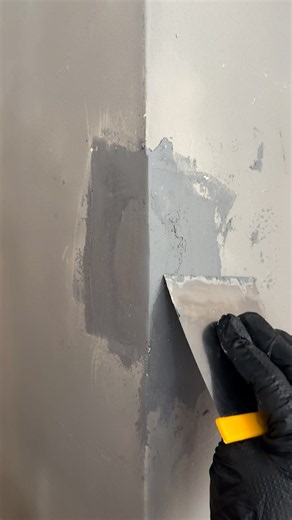 Easy Damaged Wall Repair Hack #diy #wall #fixing #method