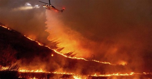 LIVE: Fires devastating LA grow more slowly as winds die down
