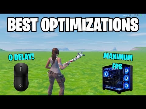 The *BEST* PC Optimization Guide To BOOST FPS In Fortnite! (MAX FPS + 0 DELAY + 0 PING)