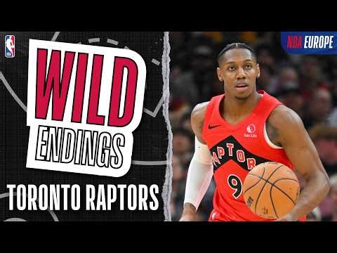 WILD 4TH QUARTERS FEATURING: TORONTO RAPTORS 🤯 | RAPTORS WILD ENDINGS