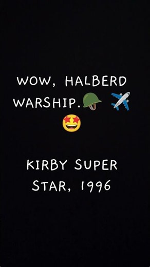 Nightmare Warship Kirby Super Star 1996