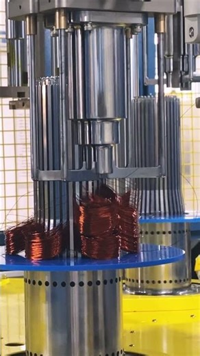 Three Coils with One Embedded Wire | Advanced Motor Winding Line by NIDE