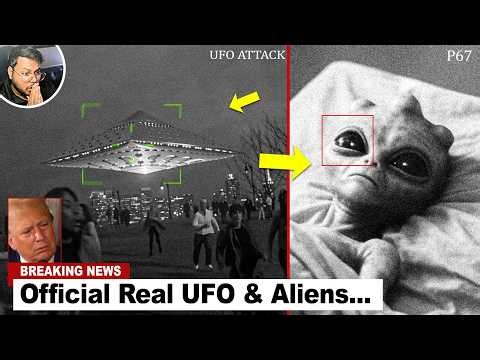 Official UFO & Alien Footages By Donald Trump ‼️😱 Real Aliens Found...