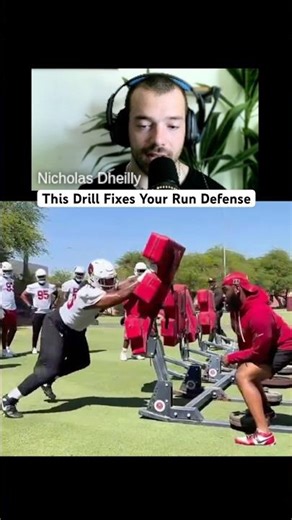 Run Defense Drill Defensive Line