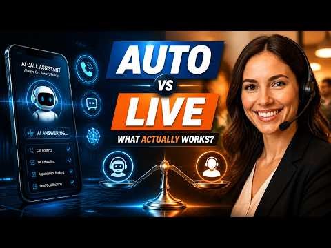Automated vs Live Answering: Finding the Right Mix That Actually Works