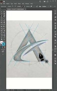 How to Design a Professional Logo in Illustrator #tutorial #logodesign #adobeillustrator