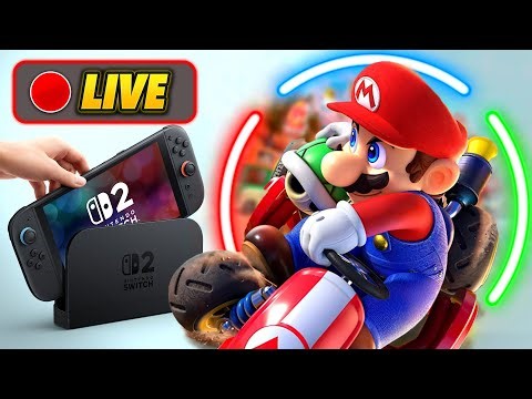 Mario Kart Monday! Playing Mario Kart World With YOU! - LIVESTREAM (And Kirby Air Riders!)