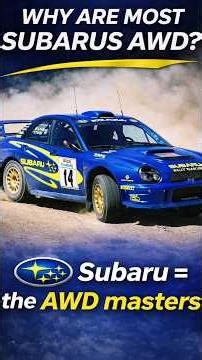 Subaru explained in 100 seconds #rallycar