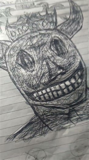 my horror drawings /#horror #art #anime ##viralvideo