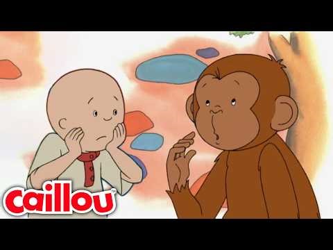 Caillou Goes to the Zoo | Caillou Compilations - WildBrain | Cartoons for kids