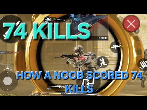 Noob scores 74 KILLS in RUST Map 10x10 | CODM