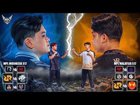 EVOS VS RRQ, SRG VS RRQ TORA. RESTREAM MPL ID & MALAYSIA S17