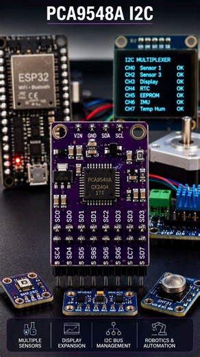 PCA9548A I2C Multiplexer
