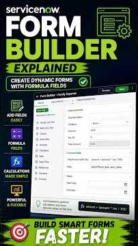 ServiceNow Form Builder Explained | Complete Beginner Tutorial
