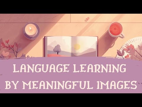 learned spanish with meaningful images✨not memorizing #languagelearning #learnenglish