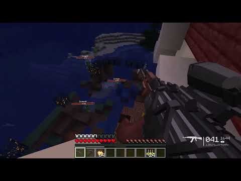 I Survived With TACZ Guns in Minecraft…#minecraft