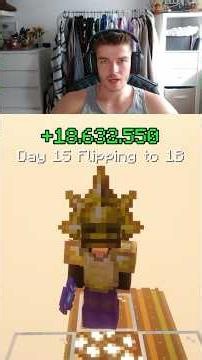 Day 15 of turning 50k Coins into 1 BILLION #hypixelskyblock #hypixel