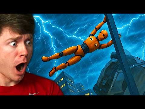 Reacting to CRAZY WINDSTORM CRASHES! (BeamNG Drive)