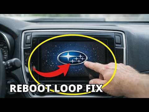 Subaru Outback head unit continuous reboot loop – firmware fix (18-20)