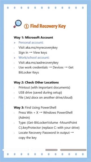 🔐 BitLocker Drive Locked? Unlock and Recover Data Without the Key#bitlocker #unlock