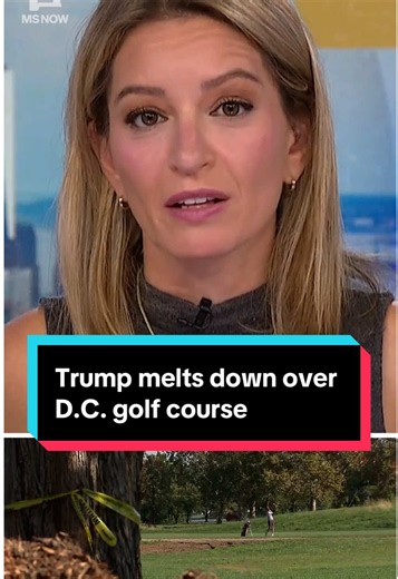 President Trump went on and on about the East Potomac Golf Links, which he is trying to redo. @Katy Tur shares more details about his social media tirade. #trump #golf #washingtondc
