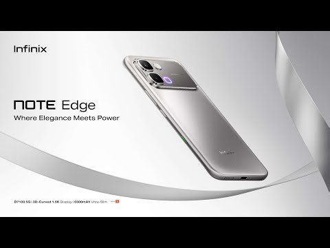 Infinix | NOTE Edge | Product Video | Available Now.