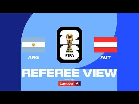 Messi Breaks the World Cup Goalscoring Record | Ref's POV | Powered by Lenovo