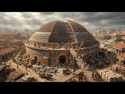 How Was the Pantheon Built: 5,000 Tons of Concrete Raised Into the Sky Without a Single Machine
