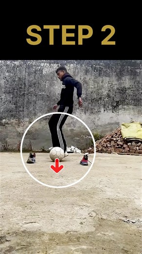 TRY THIS MASTER MAGIC SKILL ✅ #football #tutorial #footballskills ⚽️