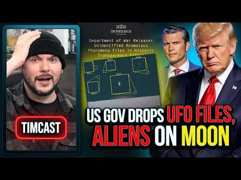 US Drops The UFO FILES, Images Of Meta Materials, UFOs ON THE MOON