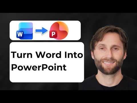 How to Turn Microsoft Word into a PowerPoint [2026 Guide]