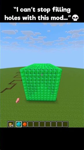 This is the best filler mod ever...#shorts #Minecraft #minecraft