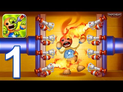 Kick the Buddy - Gameplay Walkthrough Part 1 - Buddy VS All Firearms (Android, iOS)