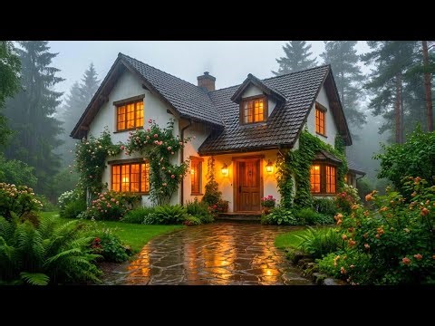 Inside a Beautiful Cozy Home | Relaxing Rainy Day Aesthetic