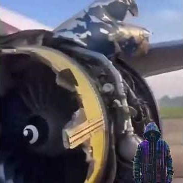 Arik Air Engine Explodes Mid-Air, Leaves Jet Shredded