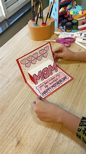 DIY Pop-Up Mother’s Day Card | Cute Handmade Card for Mom | Easy Gift Idea for Mother’s Day