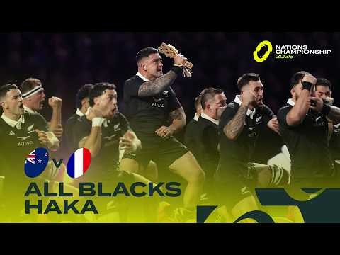 SPINE-TINGLING All Blacks Haka 😮‍💨 | New Zealand v France | Nations Championship 2026 | Highlights