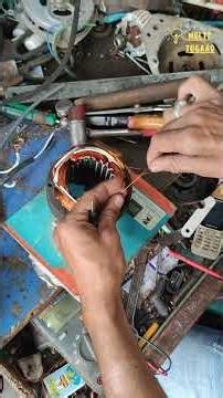 3 Speed Bajaj Cooler Motor Connection check to multimeter