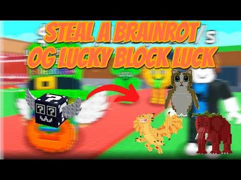 [NEW] OG LUCKY BLOCK SCRIPT - Steal A Brainrot | Safe, Keyless, OP