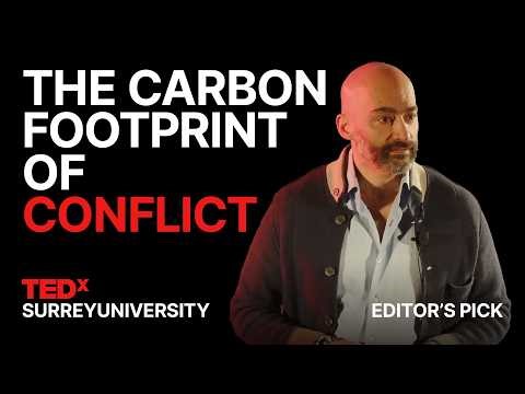 Why we ignore the environmental cost of war | Ali Borhani | TEDxSurreyUniversity