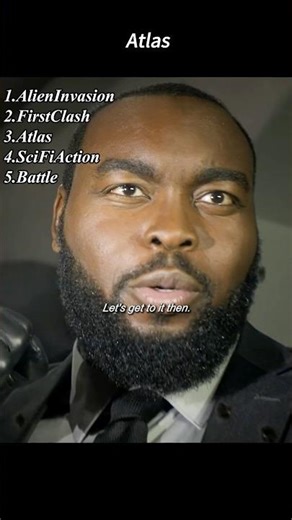 Humanity's First Clash with Alien Cascas | Atlas (2024) Opening Combat#SciFi #Atlas #shorts