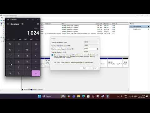 Disk Partition without Losing Data in Windows 11/10