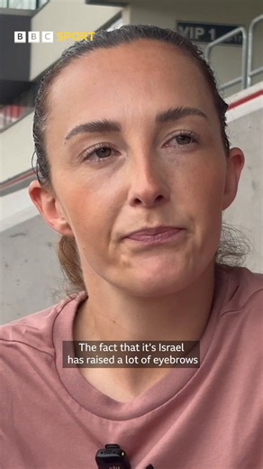 Scotland captain Caroline Weir says players have discussed the issues surrounding their upcoming World Cup qualifiers against Israel, but believes questions over the fixture should be directed towards football’s governing bodies rather than the squad.