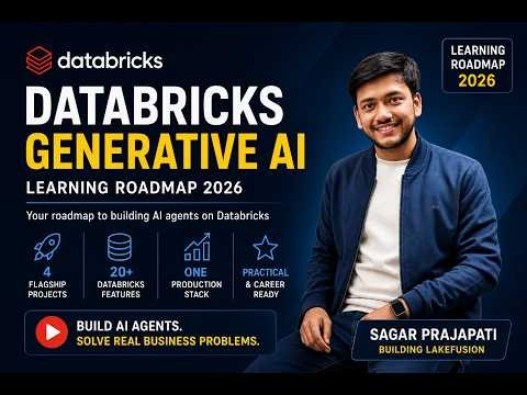 Everything You Need to Master Databricks in One Video (ETL, Gen AI, Agents, Apps