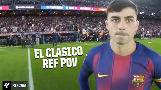 REF CAM: Barcelona vs. Real Madrid | LALIGA Highlights | ESPN FC