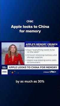 Apple looks to China for memory