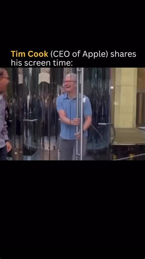 Money knack on Instagram: "Apple CEO Tim Cook recently opened up about his personal screen time habits in an exclusive interview with CBS News. Despite being the architect of Apple’s Screen Time feature, Cook admitted he was surprised by how much time he spent on his devices. After reviewing his own usage data, he realized he was picking up his phone more often than he thought. This insight led him to adjust his habits by reducing notifications and setting stricter boundaries around device use.