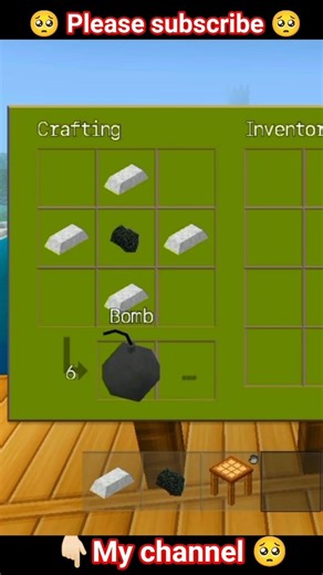 🤯 HOW DO MAKE " BOMB "💣 IN MINI BLOCK CRAFT 🙀#shorts #minecraft #usa