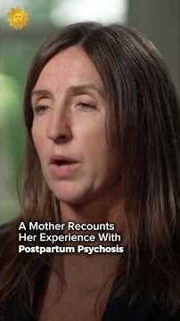 Woman recounts hallucinations while suffering from postpartum psychosis #shorts